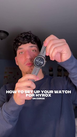 Guide to Setting Up Your Coros Watch for HYROX