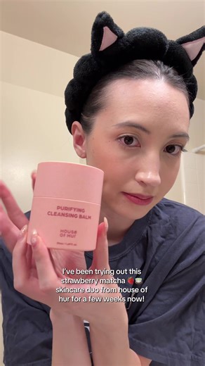 Simple Nighttime Skincare Routine with Strawberry Matcha