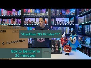 FlashForge Adventurer 5M – Unboxing & Setup | Box to Benchy in 30 Minutes