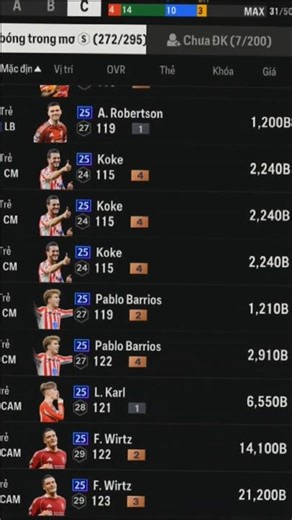 Đầu tư 25ucl | tập 4 : sau 1 ngày cày chay #fco #fconline #gaming