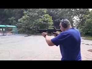 Shooting a Colt 733, Philippines