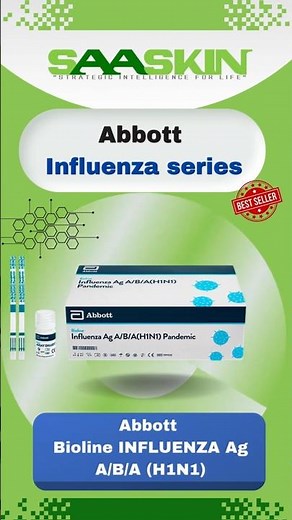 Abbott Infuenza Series | Medical IVD | Rapid Test | Catalog No - #44FK30 , #19FK32 , #19FK12 |