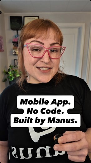 Tiffany Kyazze on Instagram: "You’re explaining things to your AI over and over. I explained once and got an app. Manus 1.6 took the training wheels off. Better first-pass results, a Design View that lets you update visuals without regenerating everything, and full mobile app builds that actually run on your phone. I asked for a place to drop voice notes, text, and photos. Manus built it, and now my AI categorizes everything I add. Automatically. This isn’t about chatting faster. It’s about buil