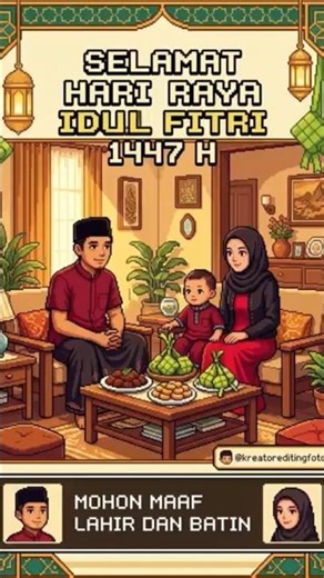 CARA EDIT FOTO JADI PIXEL ART | CEK DESKRIPSI #PROMPTAI #CHATGPT #geminiai