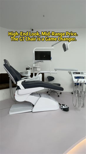 Guccident Dental on Instagram: "Elegant Design, Intelligent Investment. ✨ Upgrading your equipment isn’t just about a new chair; it’s about paving the way for your practice’s future. Choosing the G7 means choosing a smarter, more efficient way to work. The G7 Dental Chair seamlessly integrates a high-definition intraoral camera, eliminating clutter and streamlining your workflow. It’s the practical choice for forward-thinking practices that value both performance and value. Investing in the G7 d