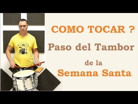 Como tocar paso de tambor - paso de tambor completo
