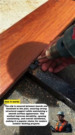 Hidden Deck Fastener Installation – Clean Finish Without Visible Screws!