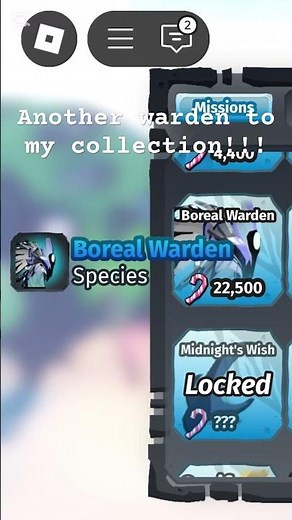 Boreal Warden is here!!! | Creatures of sonaria