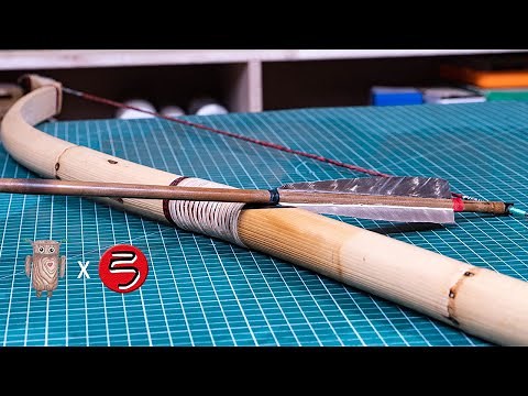 How to Make a Rattan Bow | Super Flexible | Bow and Arrow