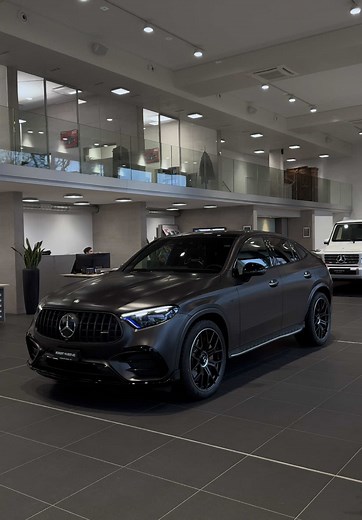 Mercedes GLC 63 S AMG Coupe in Graphitgrey Magno