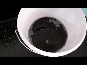 Cleaning the old LG neo plasma air conditioner, so much dirt, but after such clean air at home