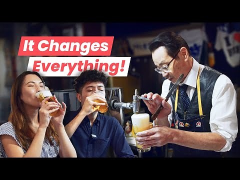 🍺 Beer Foam Is A BIG DEAL In Japan | Here's Why!