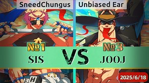 GGST v4.05 ▰ SneedChungus(#1 Sin) vs Unbiased Ear(#3 Johnny) ▰ 罪恶天顶·2025\u002F6\u002F18
