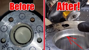 How to bore wheel hub centers at home: 1969 GTO Currie swap part 7