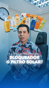 Dr Javier Ruiz on Instagram: "Descubre los beneficios del bloqueador solar, cómo aplicarlo correctamente y cuál es el filtro ideal para tu tipo de piel ☀️😎🌞 #skincare #protectorsolar #salud #piel"