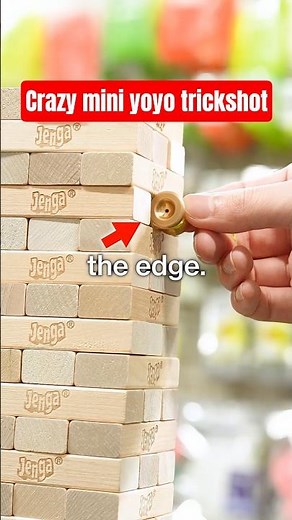 [Impossible] World's Smallest Yo-Yo Trick Shot #yoyo #trickshots