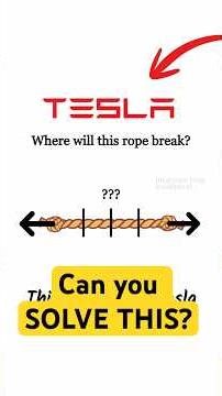 Tesla's favorite interview trick (almost everyone gets it wrong) #tesla #mechanicalengineering