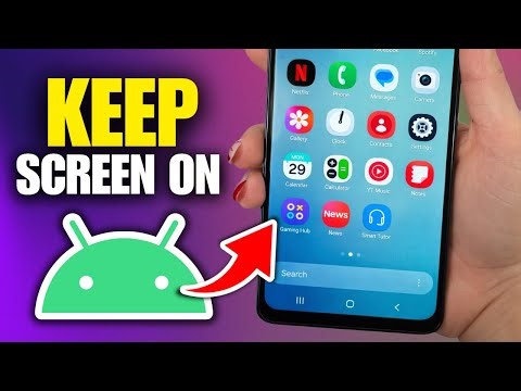 How To Make Your Android Screen Stay On