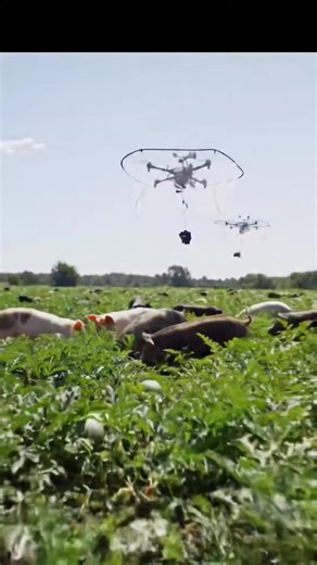 58K views · 110 reactions | High-Tech Drone Captures Wild Boars  |...