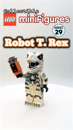 Lego Robot T. Rex Minifigure #lego #legominifigures #afol