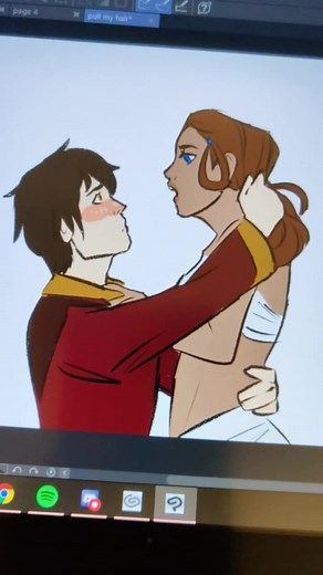 Katara x Zuko Fanart Comedy Skit