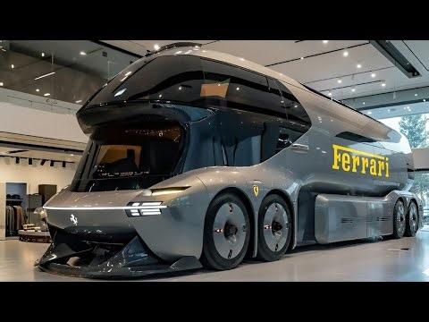 2026 Top 5 Luxurious Motorhomes – Ferrari, Rolls-Royce, & Ford, Lamborghini and More..Revealed!