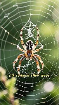 🕷️ How Do Spiders Make Strong Webs? | Science Explained