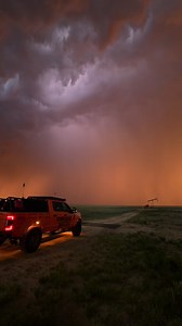 Sunset, lightning, and a supercell overhead... doesn’t get any better.👌🏼😍⚡️ #BellyOfTheBeast #lightning #stormchasing #sunset #supercell #thunderstorm #stormchaser #naturephotography #sky #clouds #lightningphotography #weather #stormclouds #sunsetlovers #extremeweather #nature #chasingstorms #stormseason #lightningstrike #landscapephotography #kansas | Ricky Forbes