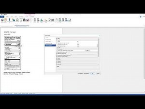 Creating a European Union Compliant Nutrition Facts Label