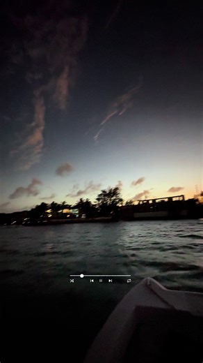 Coming into Georgetown after sunset. Another great day on the water. #sunset #boatlife #exumasecrets #bahamas #georgetown