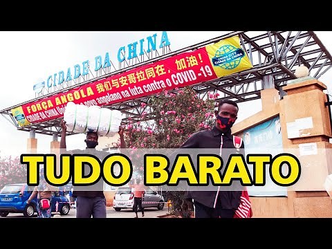 CIDADE DA CHINA MAIOR CENTRO COMERCIAL DE ANGOLA