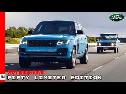 2021 Range Rover Fifty Limited Edition