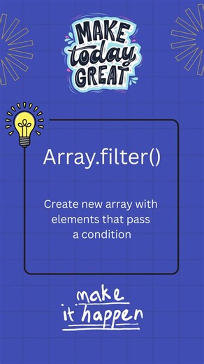 Knowledge IDE on Instagram: "Array.filter() Power: Extract Matching Items FAST! 🔥 JS Tips | Day 12 #javascripts #codingtips #fullstackdeveloper #programming #codingreels"