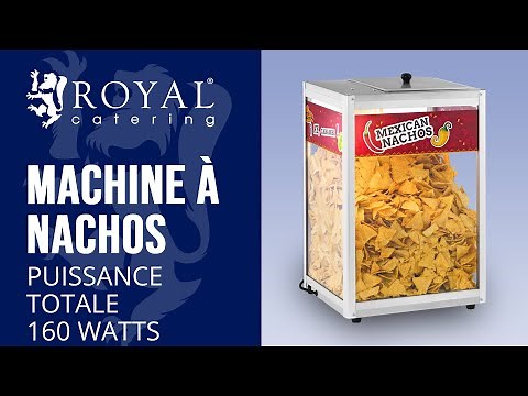 Machine à nachos RCNW-1 Présentation produit | Royal Catering