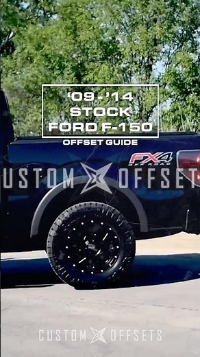 2009-2014 F-150 - STOCK OFFSET VIDEO GUIDE FROM CUSTOM OFFSETS