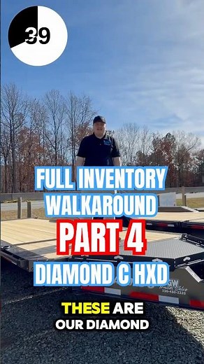 Full Inventory Walkaround PART FOUR – Diamond C HXD Heavy-Duty Tilt | GW Trailers NC #DiamondC #HXD