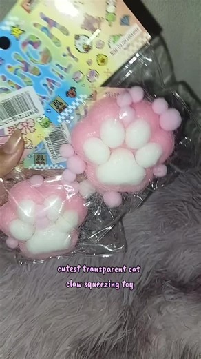 Discover the Cutest Transparent Cat Claw Squeezing Toy