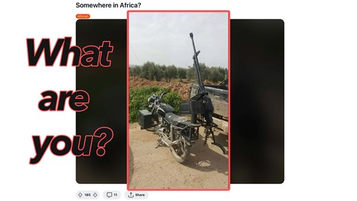 Help Us Identify This Motorcycle With a Machine Gun Strapped to the Back