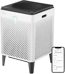 Coway Airmega 400S App-Enabled Smart Air Purifier (Covers 1,560 sq. ft.), True HEPA Air Purifier with Smart Technology, Compatible with Amazon Alexa and Google Home, White (111012)
