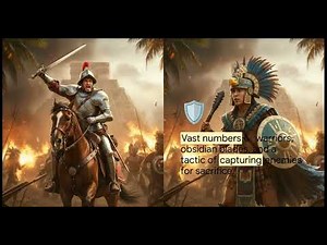The Bloody Fall of the Aztec Empire (Cortes vs. Montezuma)
