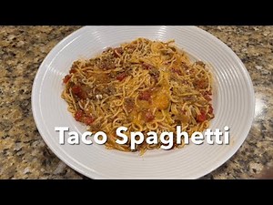 Taco Spaghetti (my way)