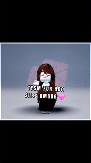 THANK U SM FOR 400 SUBS OMGG😭🫶#roblox #robloxedit #edit #shorts