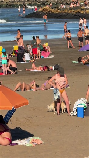 🇦🇷 BEACH WALK, MAR DEL PLATA, Argentina ☀️ #shorts