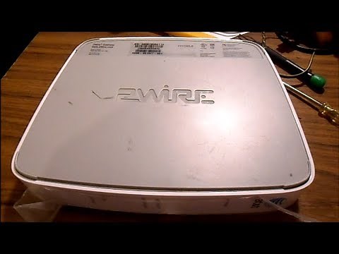 How to take apart a 2wire Gateway modem