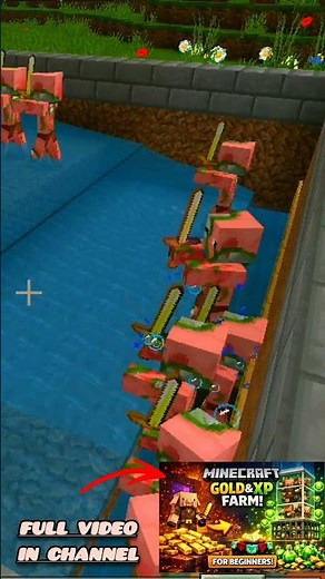 Easy Gold & XP Farm For Beginners ! Minecraft 1.21 Bedrock & Java ( Tutorial )