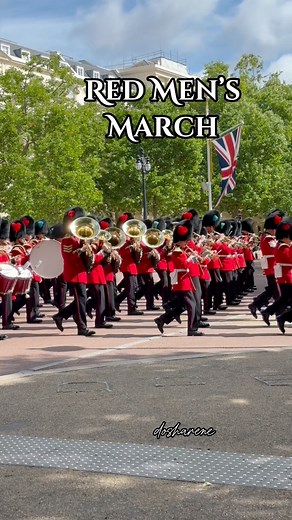 649K views · 16K reactions | Red Men’s March #MassedBands #london #militaryband #bandofthecoldstreamguards #bandoftheirishguards | Donna Sharene | Facebook
