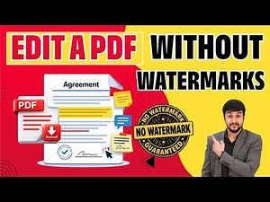 How To Edit a PDF Without Watermarks (Offline & Secure) | Modify or Edit PDF Text Easily