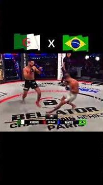 LE COMBATTANT ALGÉRIEN ÉCRASE SON ADVERSAIRE BRÉSILIEN !🇩🇿🔥 😱🥊
