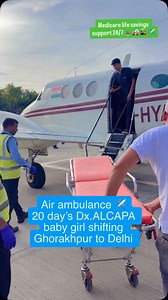 20 day’s baby 👶 girl 👧 shifting air ambulance ✈️ gorakhpur to Delhi #critical #criticalcaremedicine #doctor #flight #airambulanceservice #airambulance #doctorstrangeinthemultiverseofmadness #reels #viralreels #instagram #instadaily #viral #trending #followｍe #medicalscience @ramsaini_0296 @_ramsaini_0296 #medicareambulanceservice @medicare_ambulance_ | DrSunil Byadwal