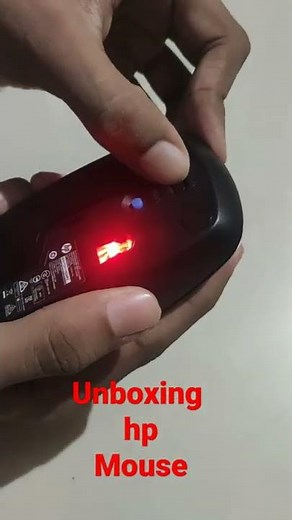 Unboxing hp wireless Mouse X200
